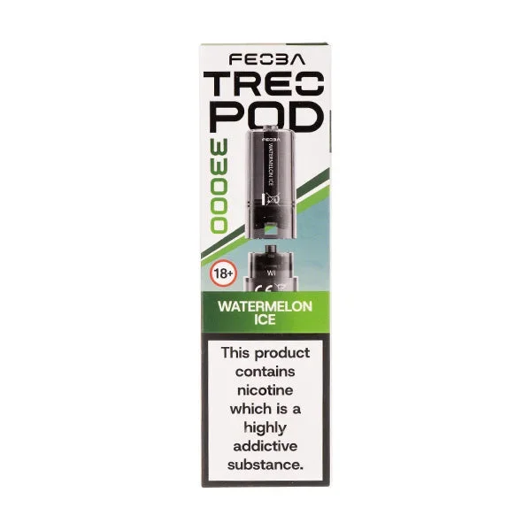 Watermelon Ice Treo 33K Prefilled Pod by Feoba
