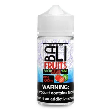 Watermelon Kiwi Strawberry Ice 100ml E-Juice | Bali Fruits