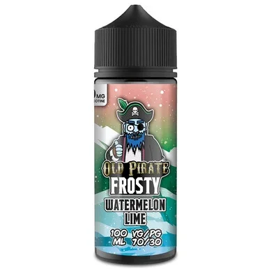 Watermelon Lime E Liquid 100ml by Old Pirate Frosty