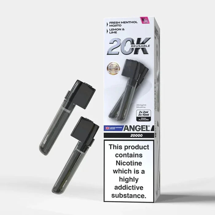 White Edition – Angel 20k Replacement Pods 2pack
