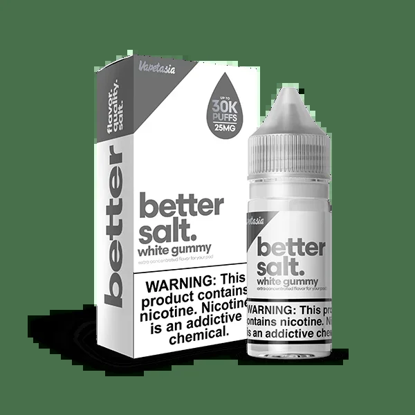 White Gummy SALT – Better Salt by Vapetasia – 30mL