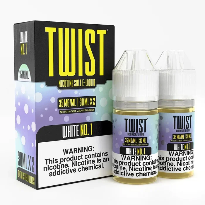 White No. 1 SALT – Twist E-Liquids – 60mL