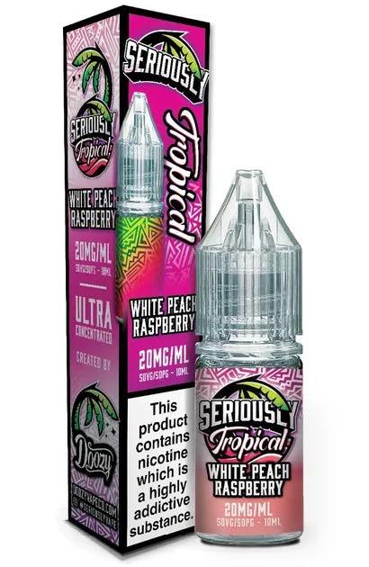 White Peach Raspberry by Seriously Tropical Nic Salt