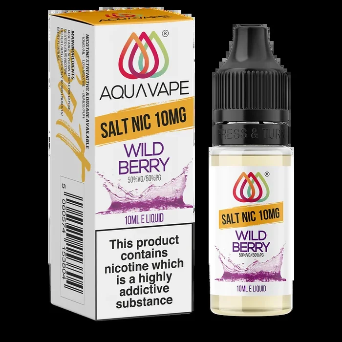 Wild Berry Nic Salt by Aquavape 10ml