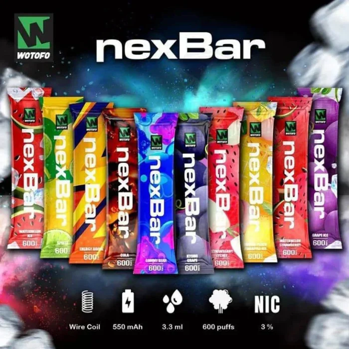 Wotofo nexBar Disposable Vape 600 Puffs