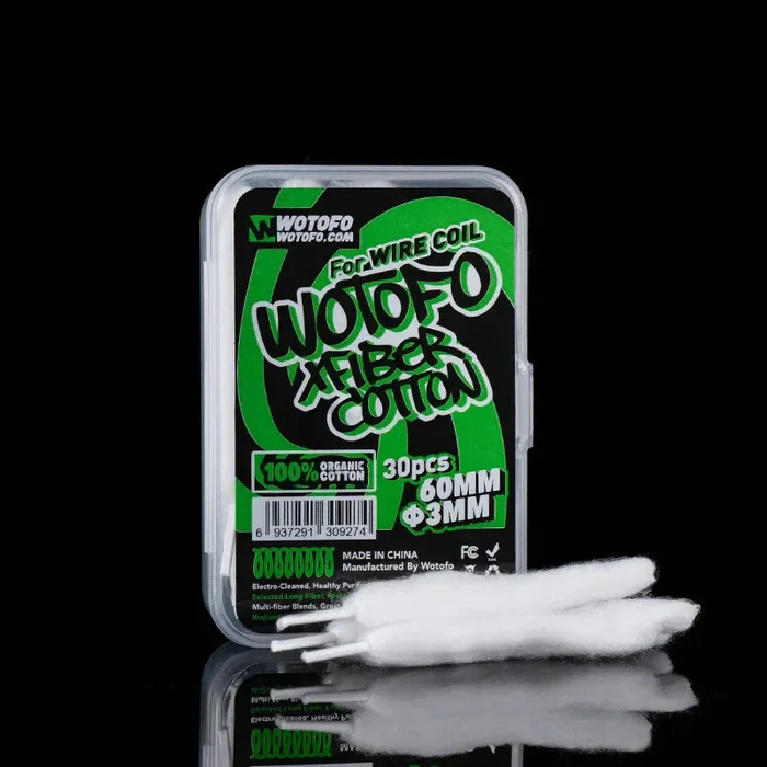 Wotofo Vape Xfiber Cotton 3mm Thick