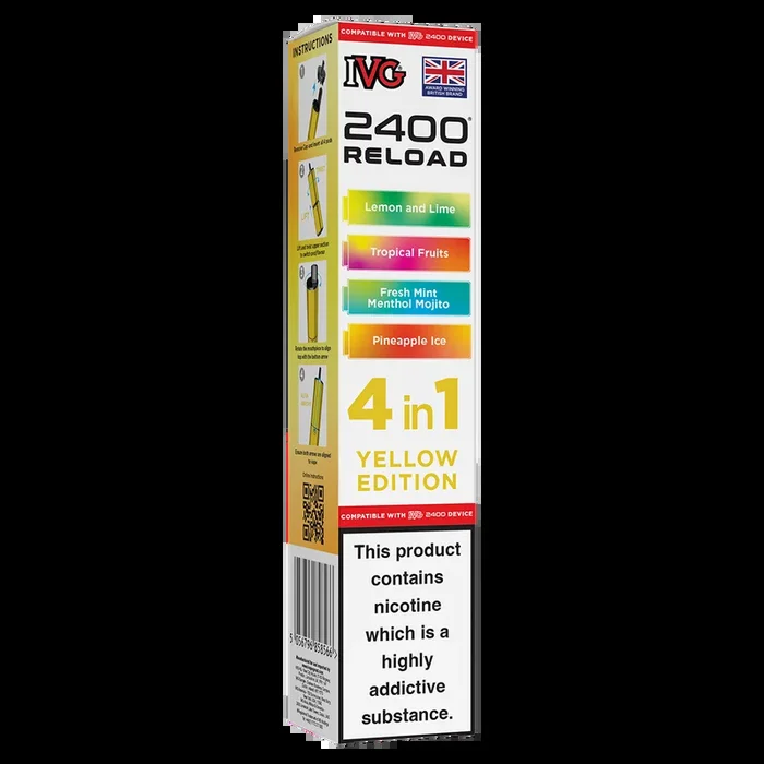 Yellow Edition IVG 2400 Refill Pods