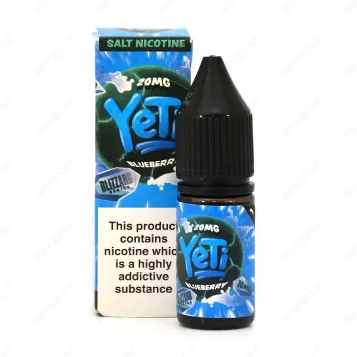 Yeti Blizzard Salt – Blueberry 20mg