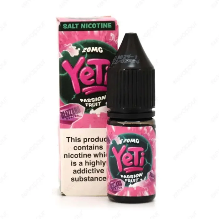 Yeti Blizzard Salt -Passionfruit 20mg