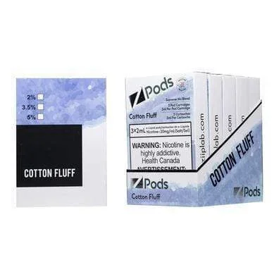 Z Pods – Fruit Clouds (Cotton Fluff) Vape Pods