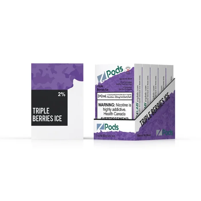Z Pods – Triple Berries Ice Vape Pods