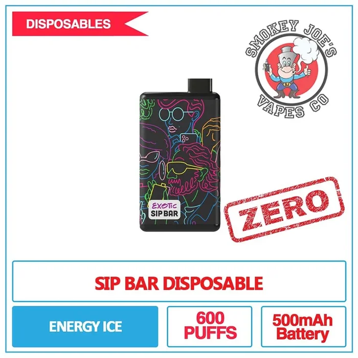 Zeltu – Exotic Sip Bar Disposable – Energy Ice – 0mg