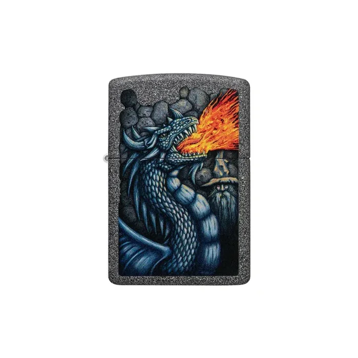 Zippo Lighter – Fiery Dragon Design
