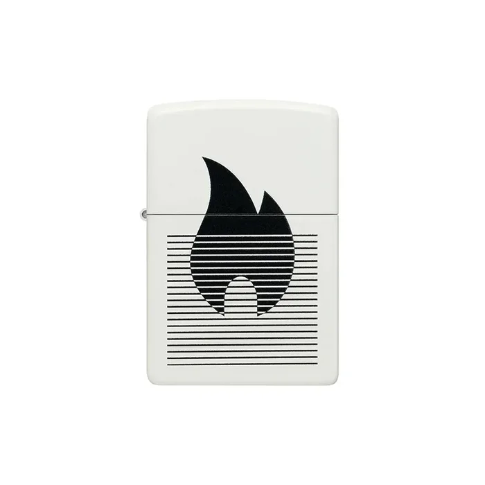 Zippo Lighter – Lined Flame Gradient