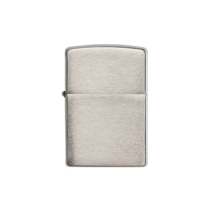 Zippo Lighter – Regular Brush Fin Chrome