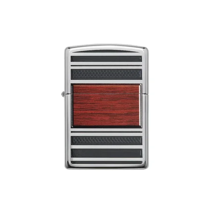 Zippo Lighter – Wood Emblem with Pipe Insert