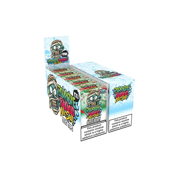 Zombie Blood – 10ml Nic Salts – Pack Of 5 (50VG/50PG) 10mg