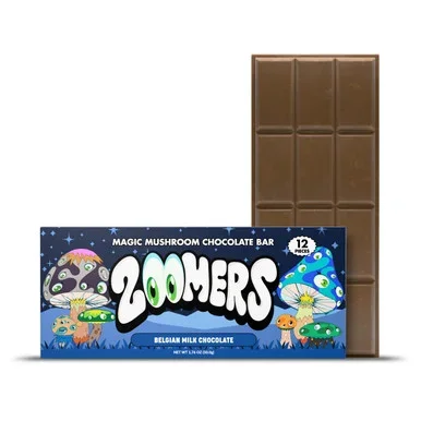 Zoomers Magic Mushroom Chocolate Bar