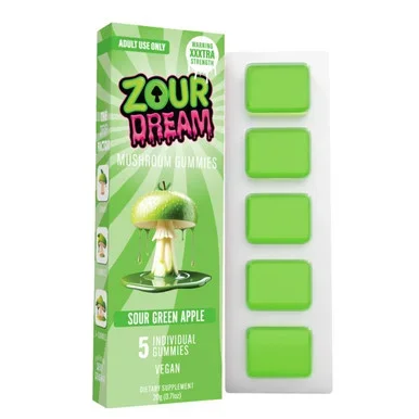 Zour Dream Mind Melting Mushroom Gummies